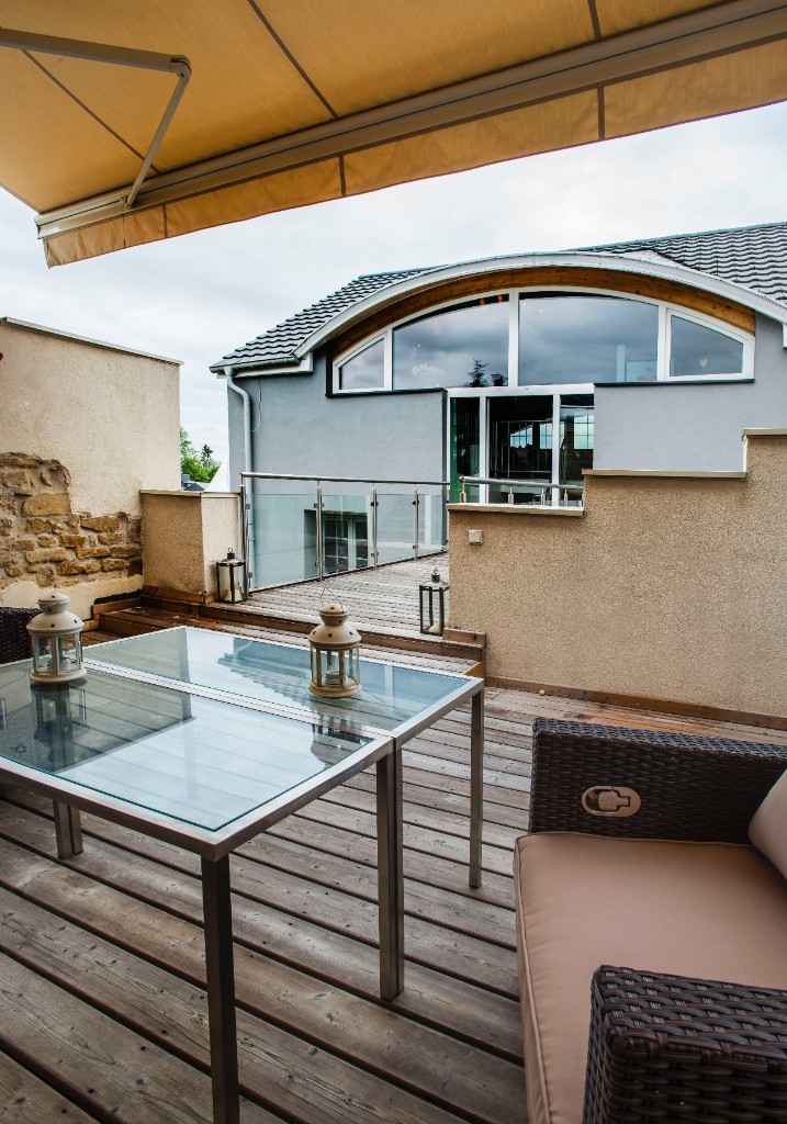 ACJ Lux project — outdoor terrace